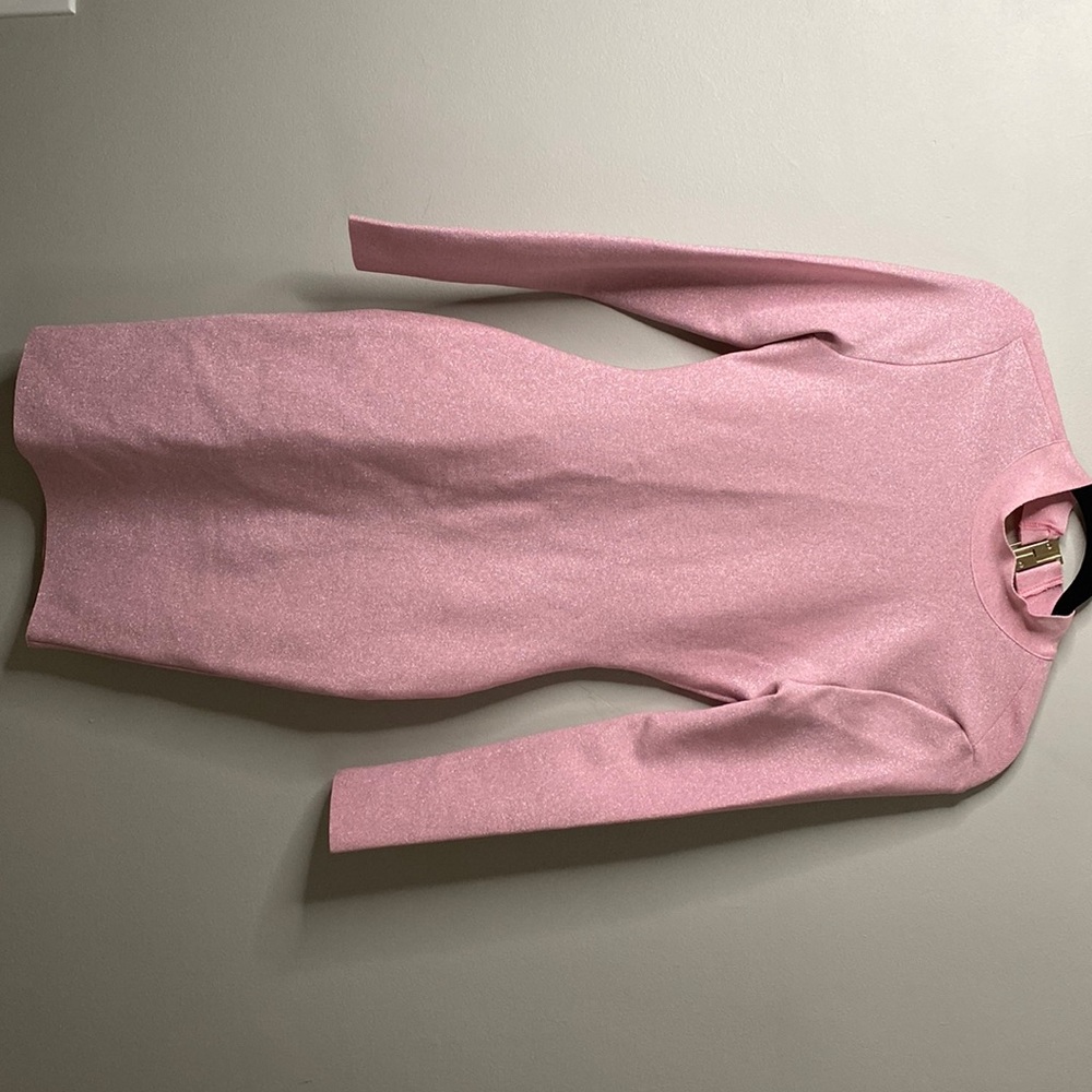 Catwalk Connection Lily Midi Dress Light Pink Cocktel Dress in M